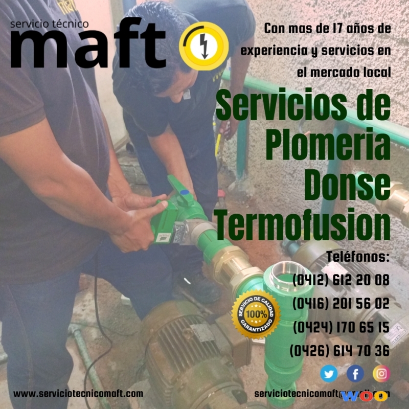 plomero filtraciones reparación termofusion